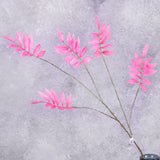 Leaf Spray Stem (Silk-ka) Pink 103cm