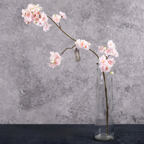 Blossom spray, Artificial, light pink, 84cm