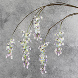 Wisteria spray, Artificial, Lavender, 129cm