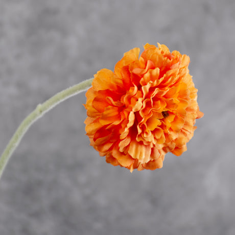 Marigold Spray, Artificial, Orange, 91cm