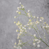 Gypsophila spray, Artificial, White, 67cm