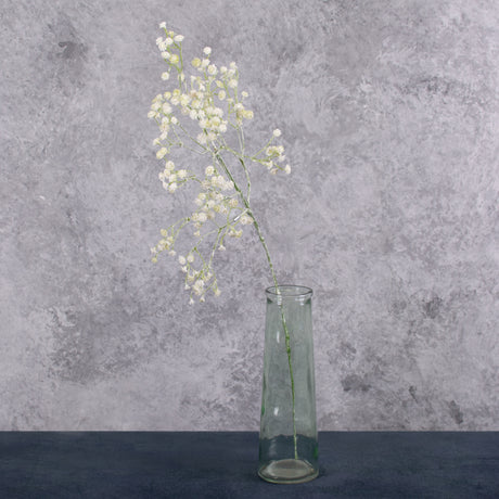 Gypsophila spray, Artificial, White, 67cm