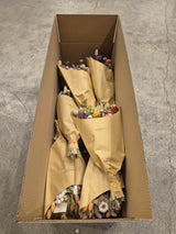 Bouquet, Wildflower Dried, Summer Mix, Small - Box x 12