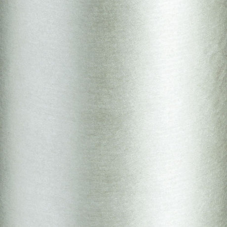 This image shows a roll of silver kraft paper.