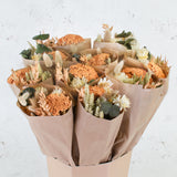Bucket, Wildflower Bunches, Dried, Apricot