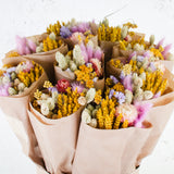 Bucket, Wildflower Bunches, Dried, Blossom Lilac