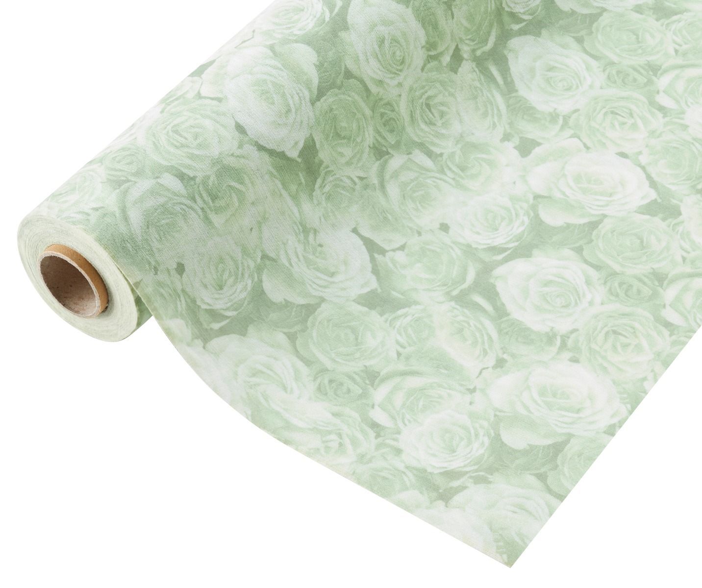 Compostable Wrap, Rose, Green