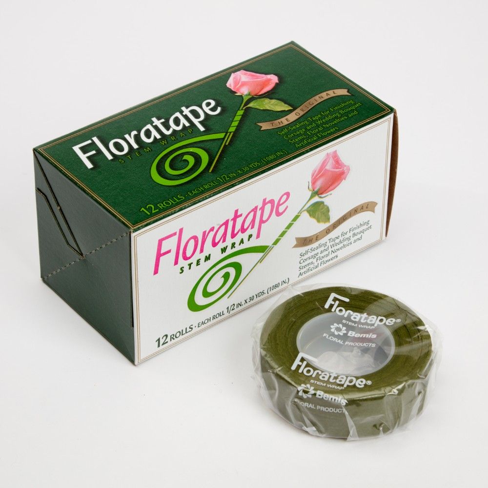 Floratape, Moss, pack x 12 rolls