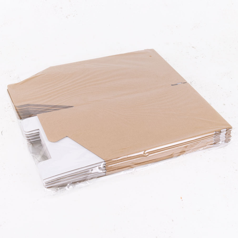 Flower Box, Kraft, Pack x 10