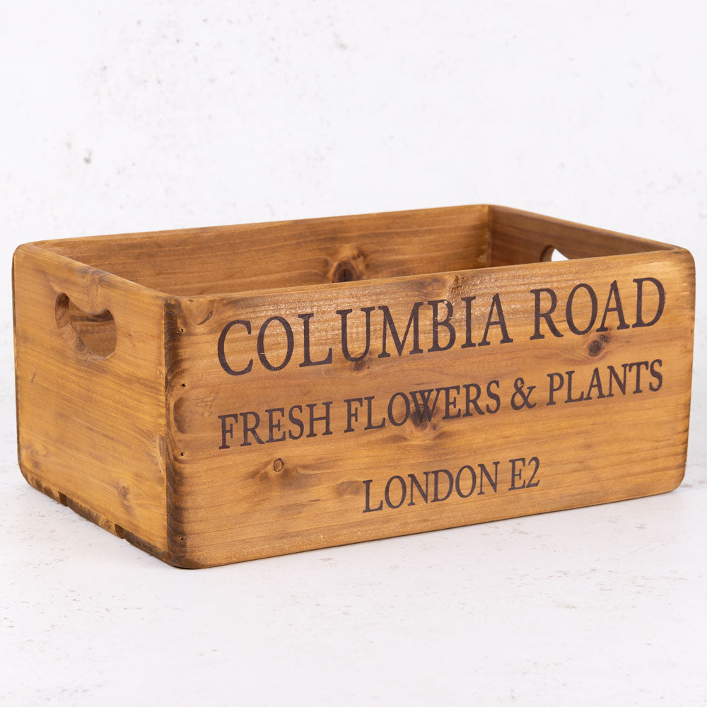 Crates, Wood, Columbia Road, Set x 3