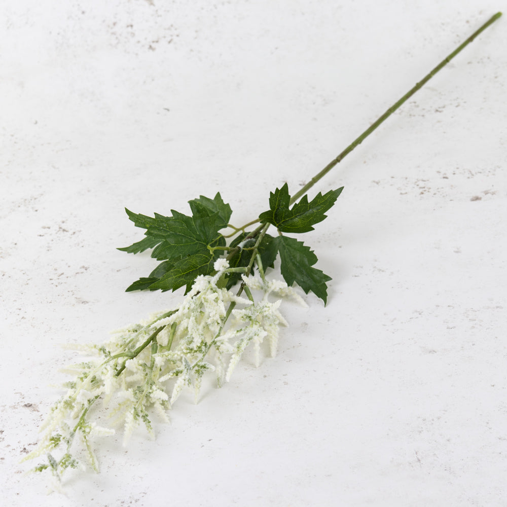 Faux Astilbe, White, 90cm