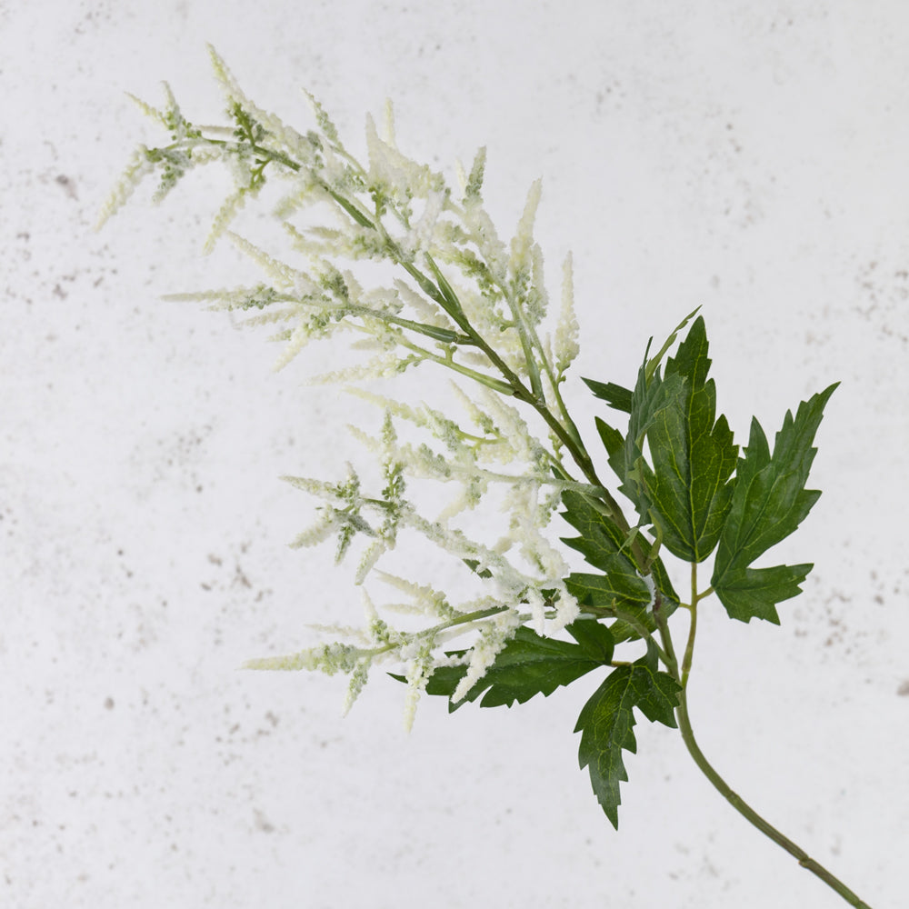 Faux Astilbe, White, 90cm