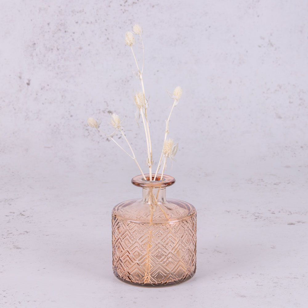 Arrangement, eryngium, lagarus, fluffy reed grass