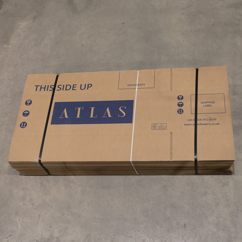 Atlas Flowers Branded Shipping boxes