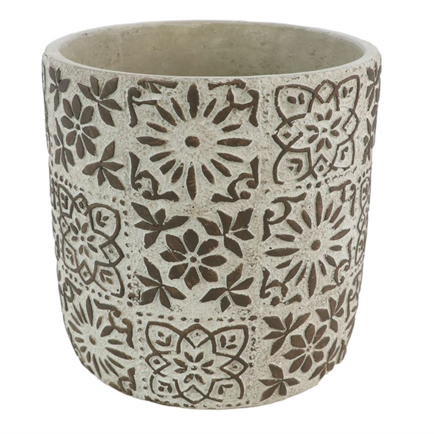 Clay Flowerpot - Rustic, 17.5 cm x 17.5 cm