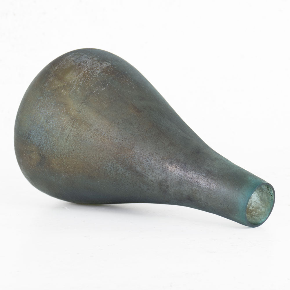Vase, Blue/Grey, 29cm