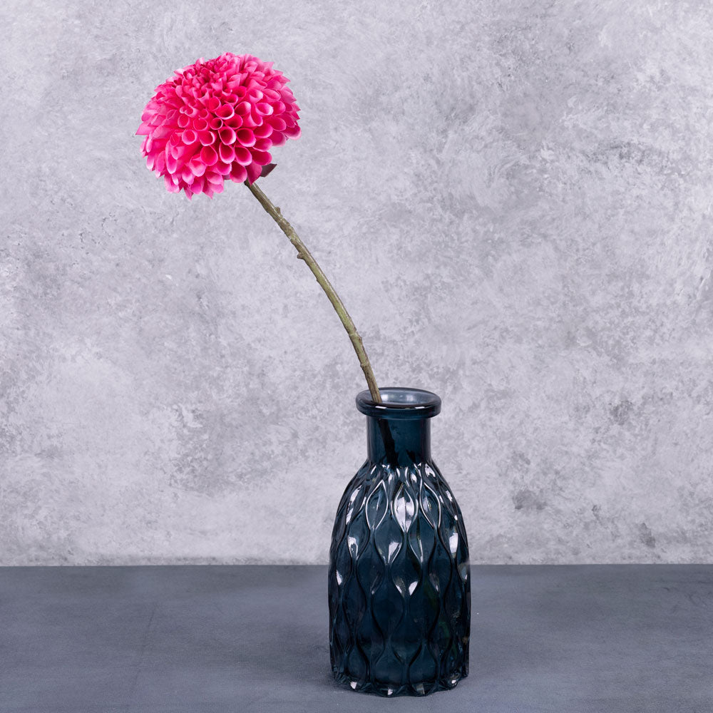 Dahlia Stem (Silk-ka), Fuchsia, 64cm