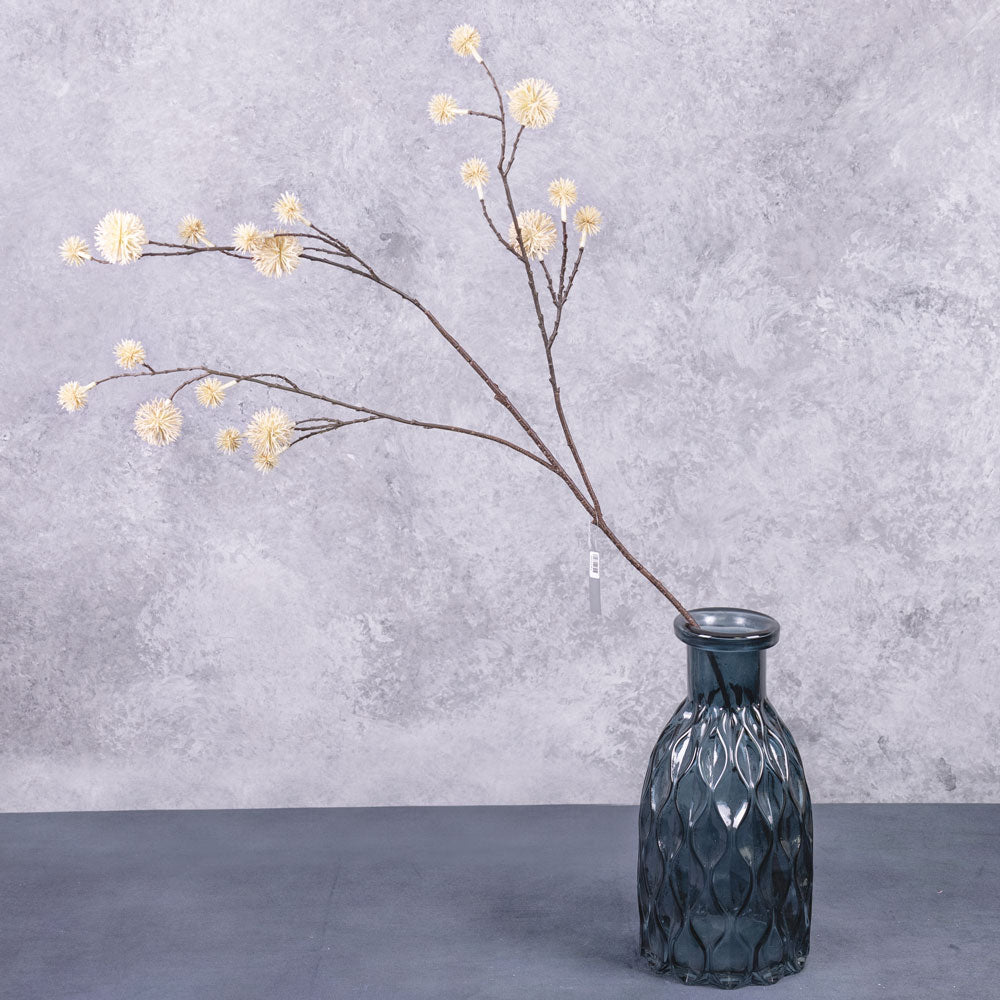 Berry Spray (Silk-ka), Cream, 89cm