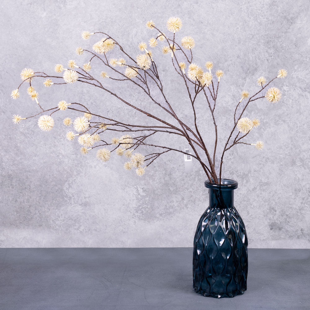 Berry Spray (Silk-ka), Cream, 89cm