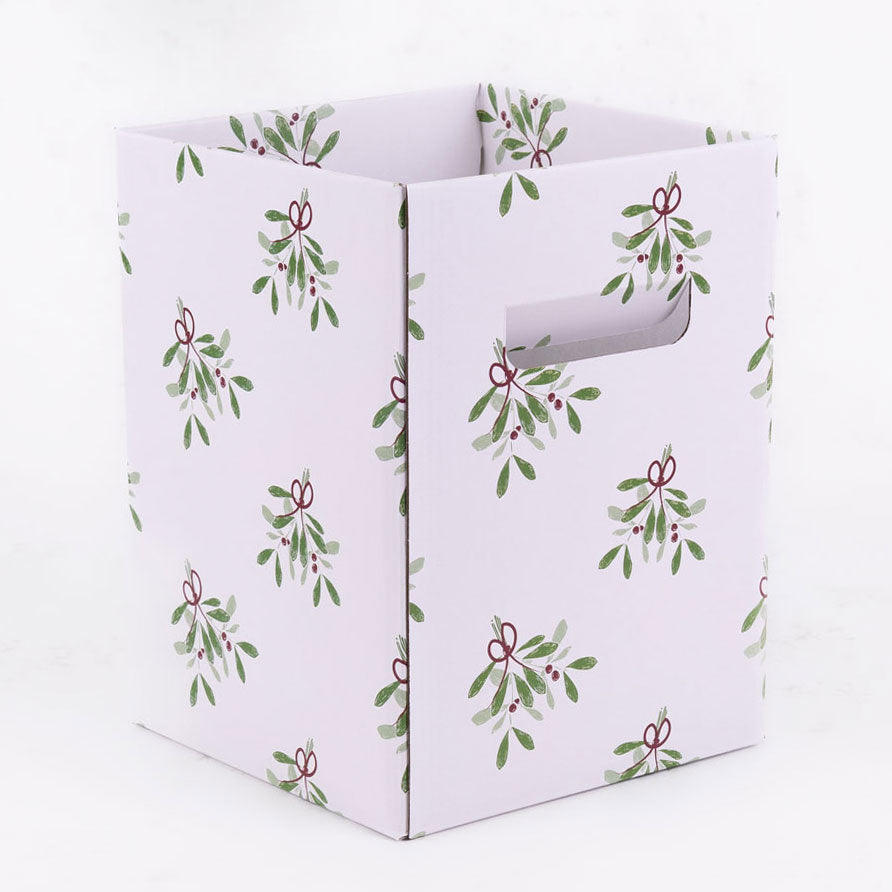 Porto Boxes, Oh Mistletoe, White/Green/Red, Pack x 10